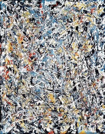 White Light Jackson Pollock